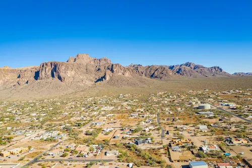 Superstition Mountain in Apache Junction, Arizona